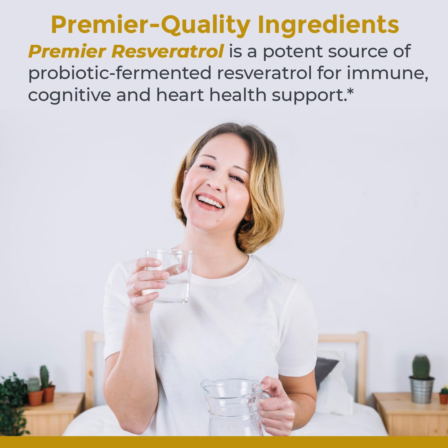 Premier Research Labs Resveratrol Liquid | Trans-Resveratrol, 180 mg/tsp, 8 oz