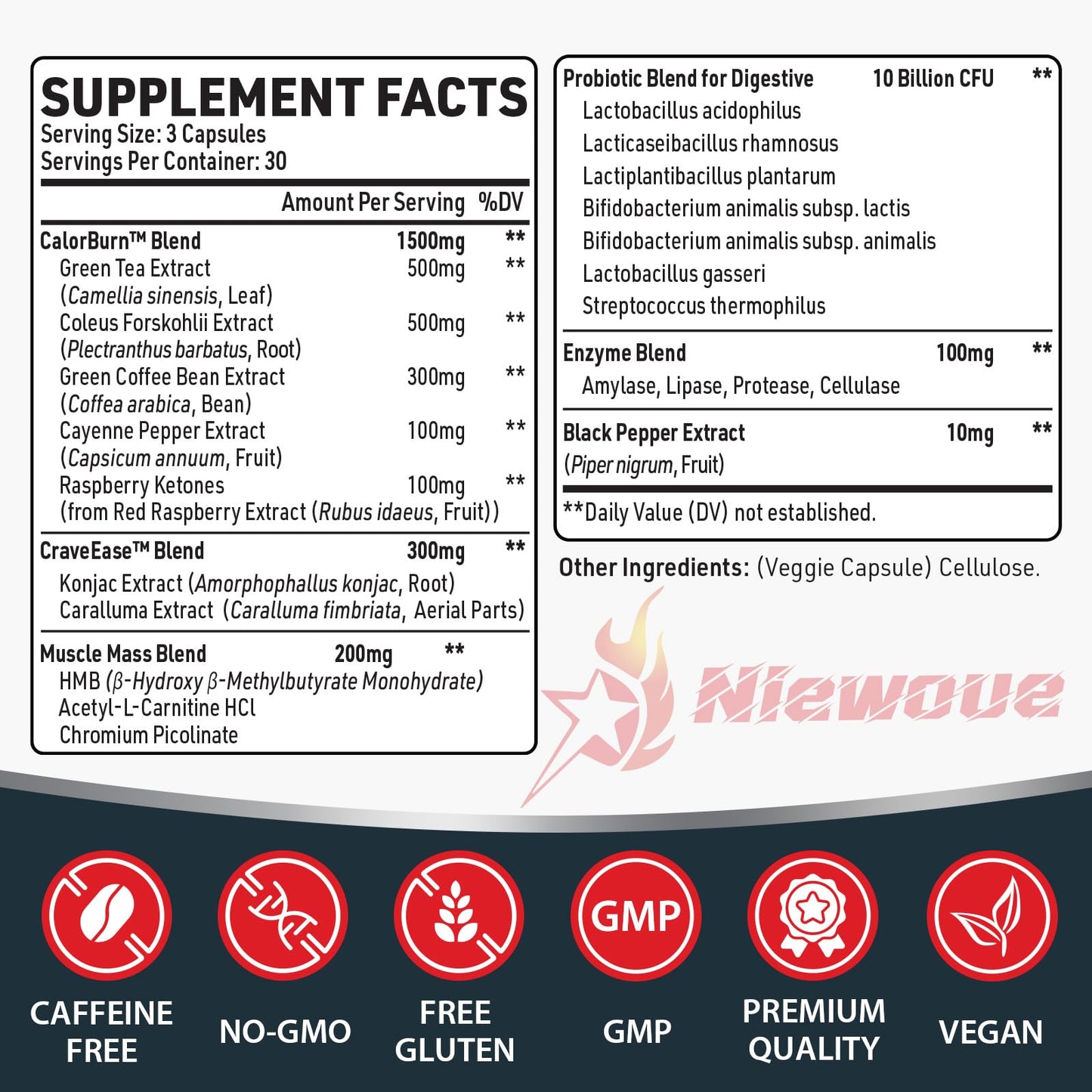 Thermogenic Fat Burner for Men – GLP-1 Weight Loss, Appetite Suppressant & Metabolism Booster – 90 Capsules