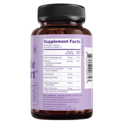 Premium Cellulite Supplement – Anti Cellulite Capsules For Women – Supports Skin Smoothing, Smooth Legs, Reduces Cellulite & Promotes Collagen Production – Clinically Studied Melon SOD – 30 Count