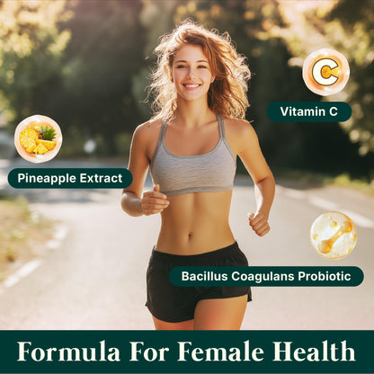 Premium Feminine Balance Gummies for Women – Pineapple PH Balance & Flora Health