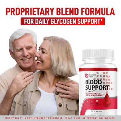 (2 Pack) Premium Glyco Capsules - Official PremiumGlyco Blood Support, 120 Capsules