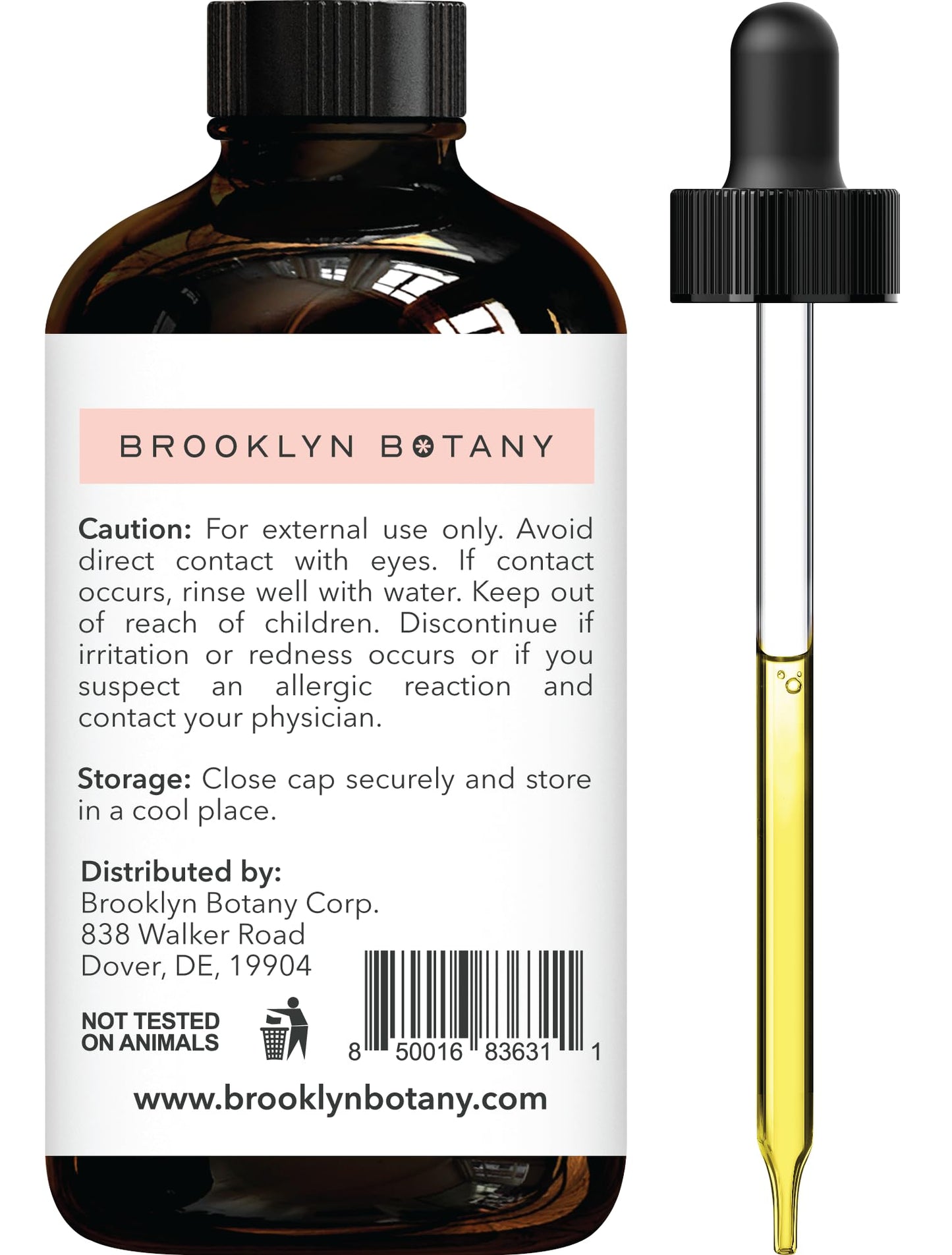 Brooklyn Botany Lemongrass Essential Oil - 4 oz | Pure & Natural, Premium Grade