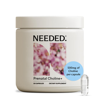 Prenatal Choline+ Liquid Capsules for Cognitive Development – Third-Party Tested (30 Caps)