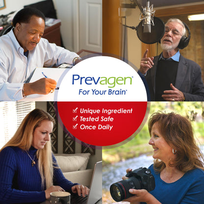 Prevagen Extra Strength 30 Capsules (2 Pack) – Apoaequorin 20mg + Vitamin D3 for Brain Support