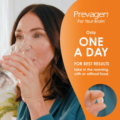 Prevagen Regular Strength Orange Chewables – 30 Tablets | Apoaequorin 10 mg + Vitamin D3