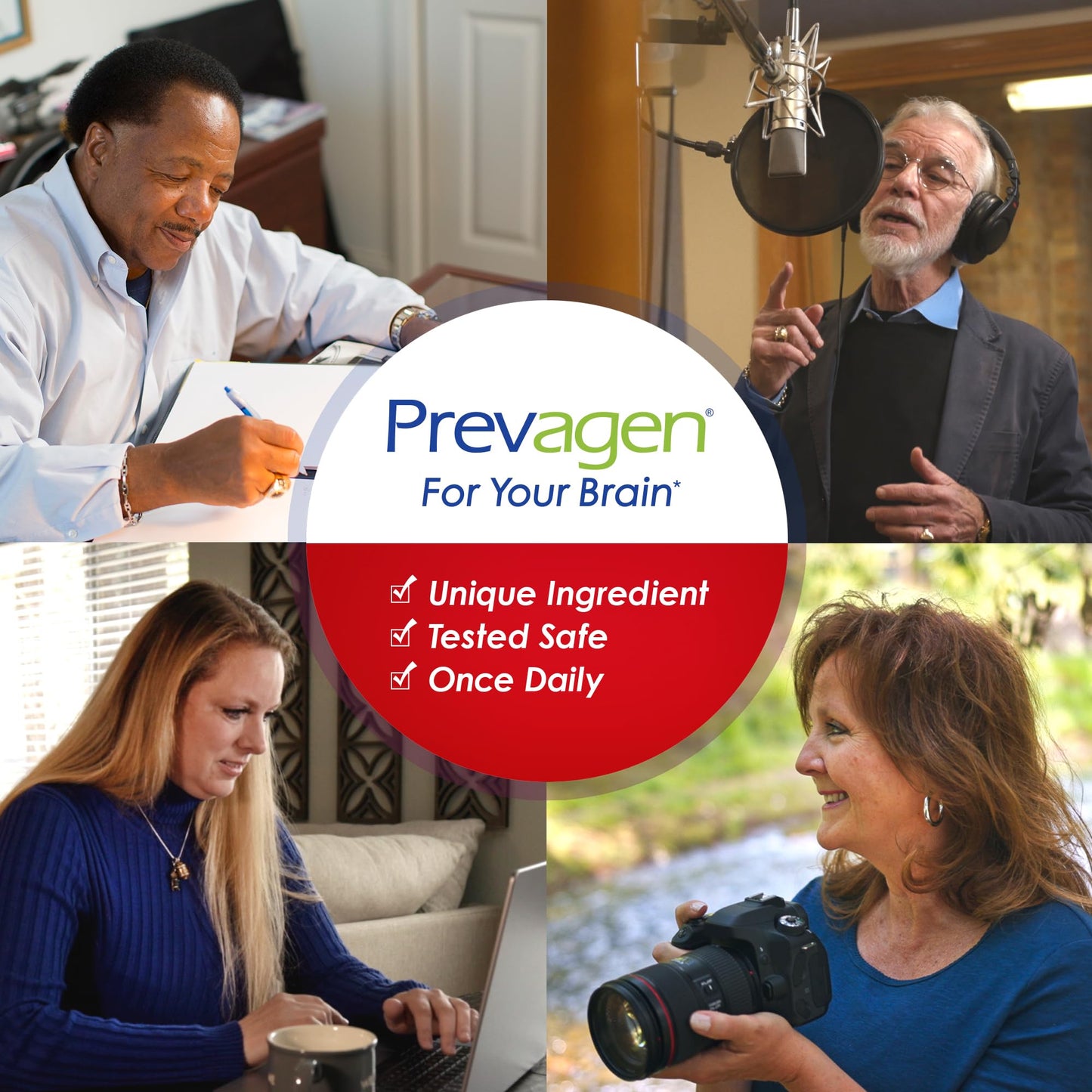 Prevagen Extra Strength - 30 Caps | Apoaequorin 20mg + Vitamin D3 | 7-Day Pill Minder