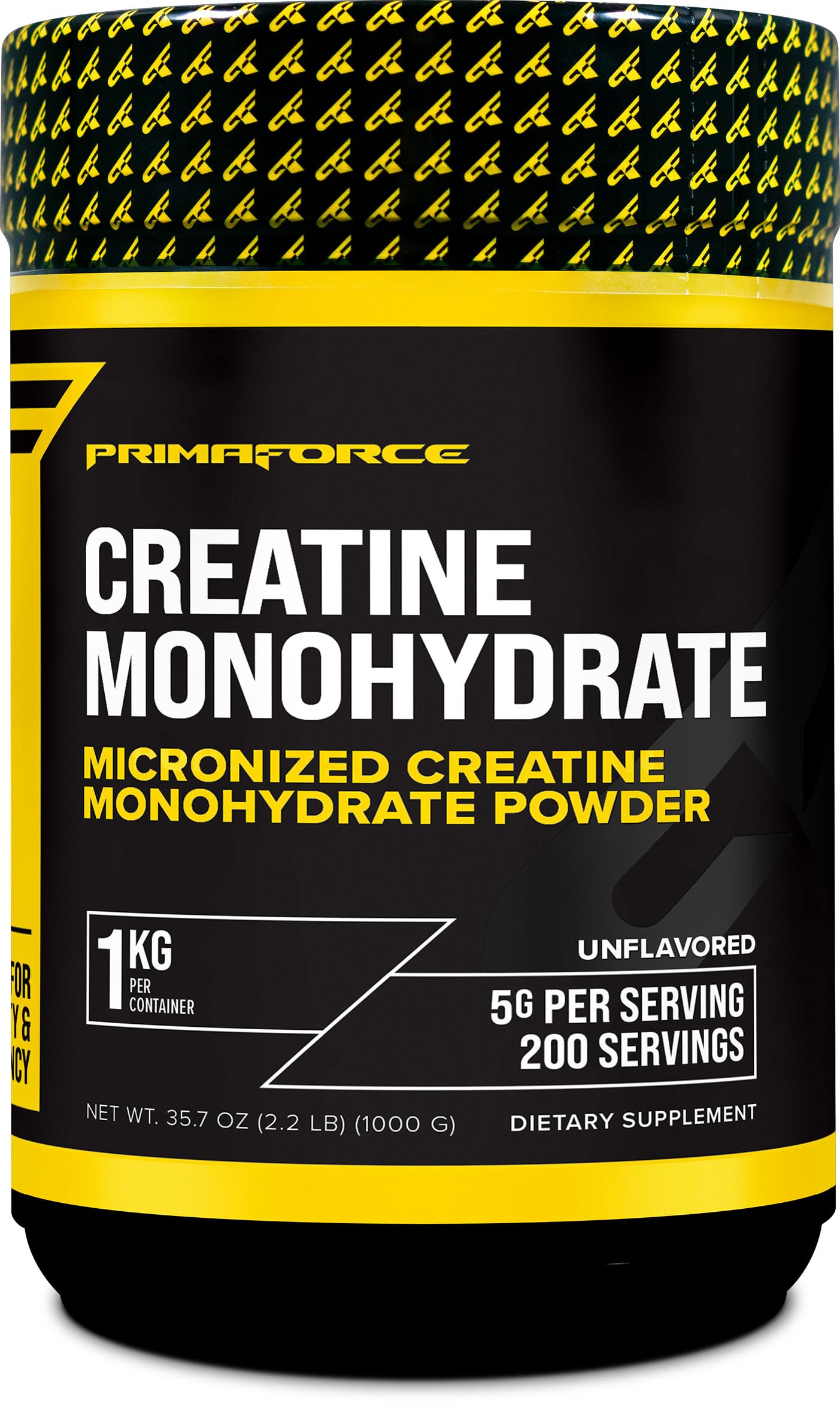 Primaforce Creatine Monohydrate Powder – 1 KG Micronized | Gluten Free