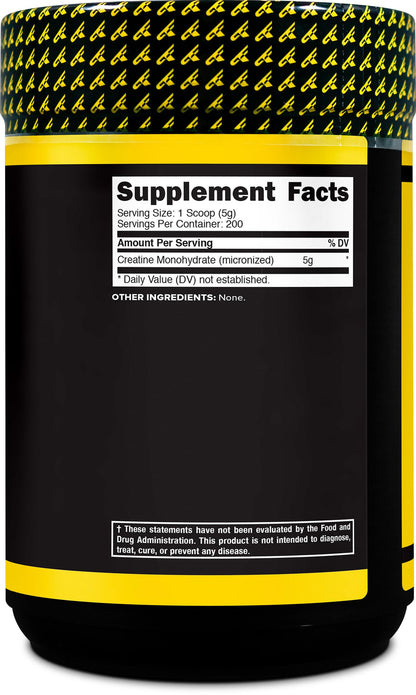 Primaforce Creatine Monohydrate Powder – 1 KG Micronized | Gluten Free