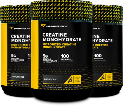 Primaforce Micronized Creatine Monohydrate Powder 500 g (1.1 lb)