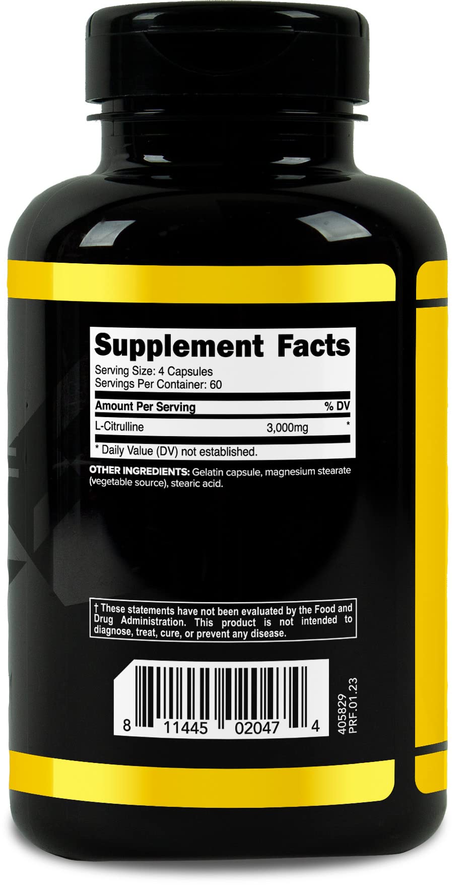 Primaforce L-Citrulline 3000mg | 240 Capsules, 60 Servings