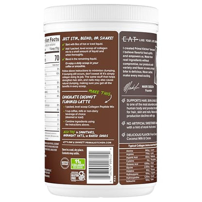 Primal Kitchen Chocolate Collagen Fuel Drink Mix – Chocolate Coconut, 15 oz