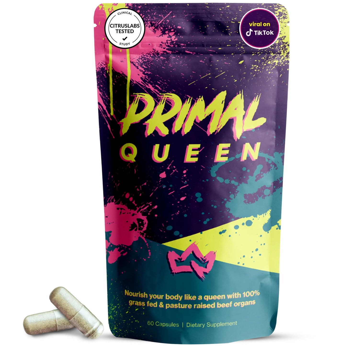 Primal Queen: Female Beef Organ Superfood - Grass-Fed (Liver, Kidney, Heart & More)