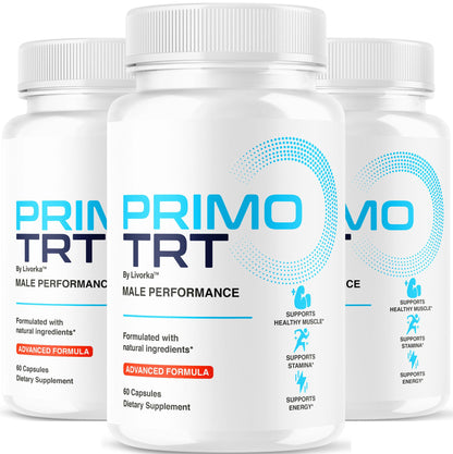 3-Pack Primo TRT Pills – Official PrimoTRT for Men (180 Capsules)