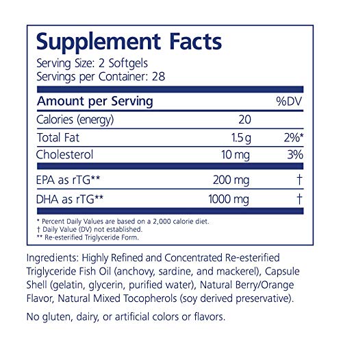 PRN Nuretin - High DHA Omega-3 for Retina Health (1000 mg DHA, 200 mg EPA)