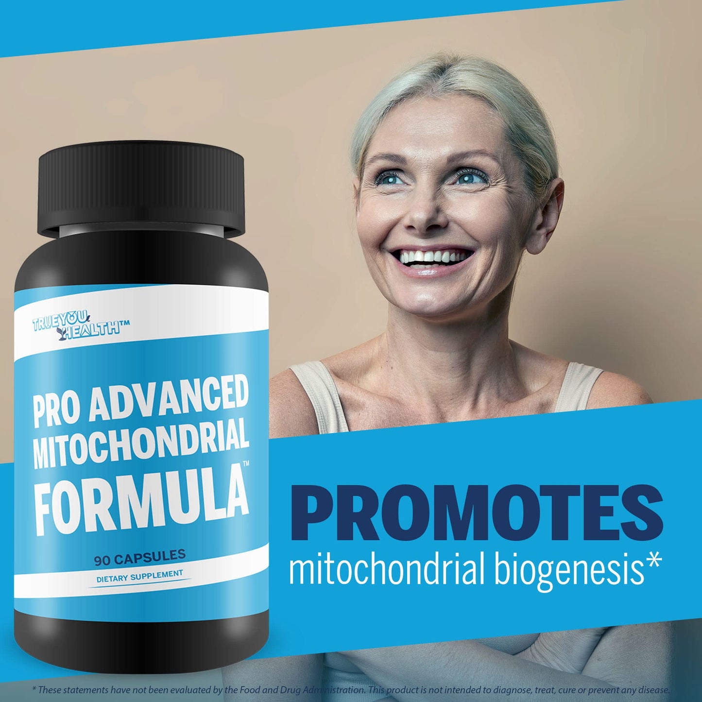 Pro Advanced Mitochondrial Formula – Cellular & Mitochondria Support – 90 Capsules