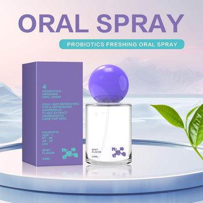Probiotic Oral Spray – Portable, Travel-Sized Fresh Breath, 1 Pack