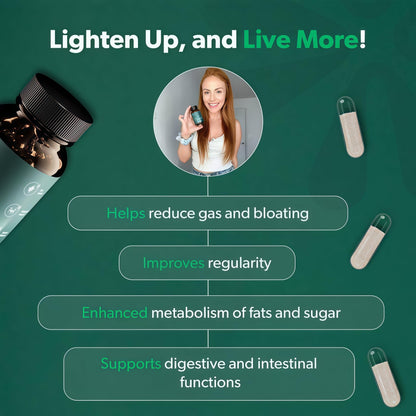 Probiotics - Digestive Health Probiotic with Xylooligosaccharides | Vegan, Gluten Free, 60 Delayed-Release Capsules