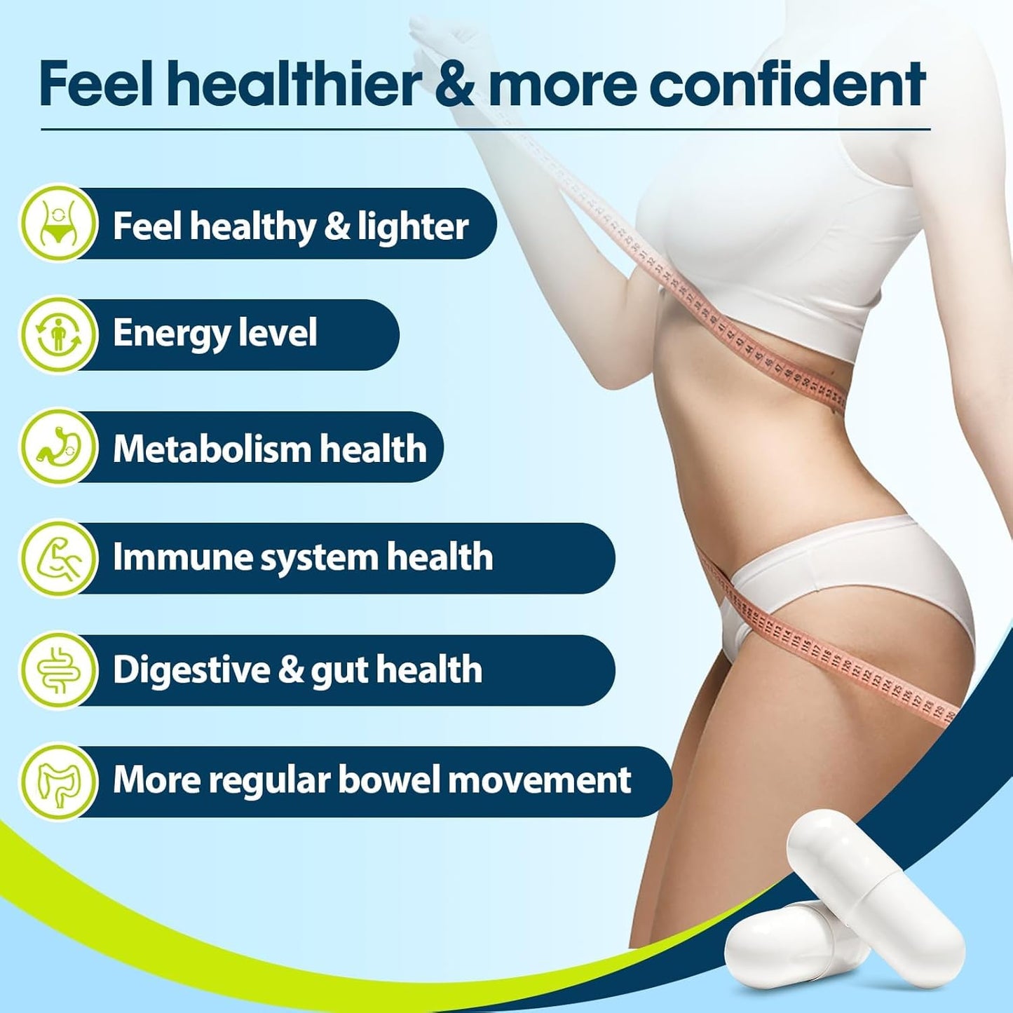 Probiotics for Women & Men | 300B CFU + Organic Prebiotics | 120 Caps