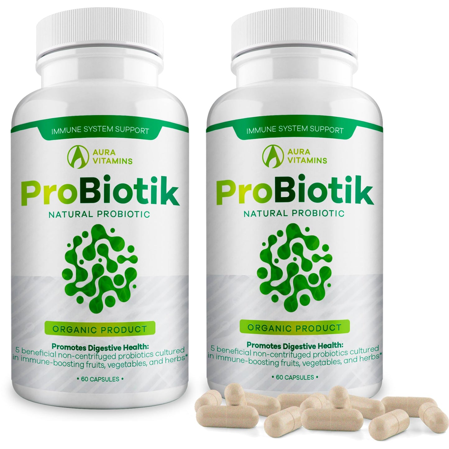 Probiotik Probiotic Digestive Support – Multi Enzyme Formula, 60ct (2)