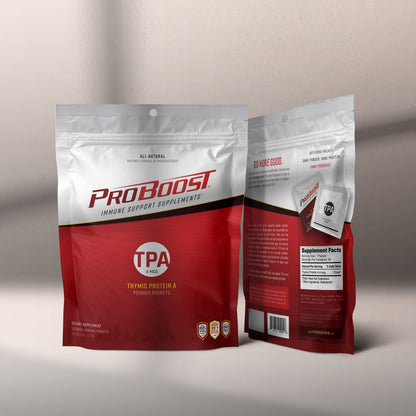ProBoost Thymic Protein A (TPA) Powder Packets – Immune Support, 60 Packets, 4 mcg TPA/Serving, Non-GMO