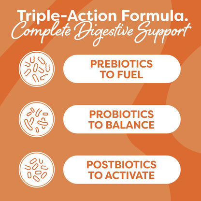 Probulin Total Care Probiotic | 20 Billion CFU, Gut, Digestive & Immune Support, 90-Count Vegan Capsules