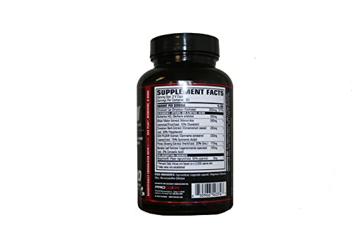 PROCCOR GLYCODRIN GDA with Berberine, Cinnamon, Banaba — 120 V Capsules, Gelatin-Free