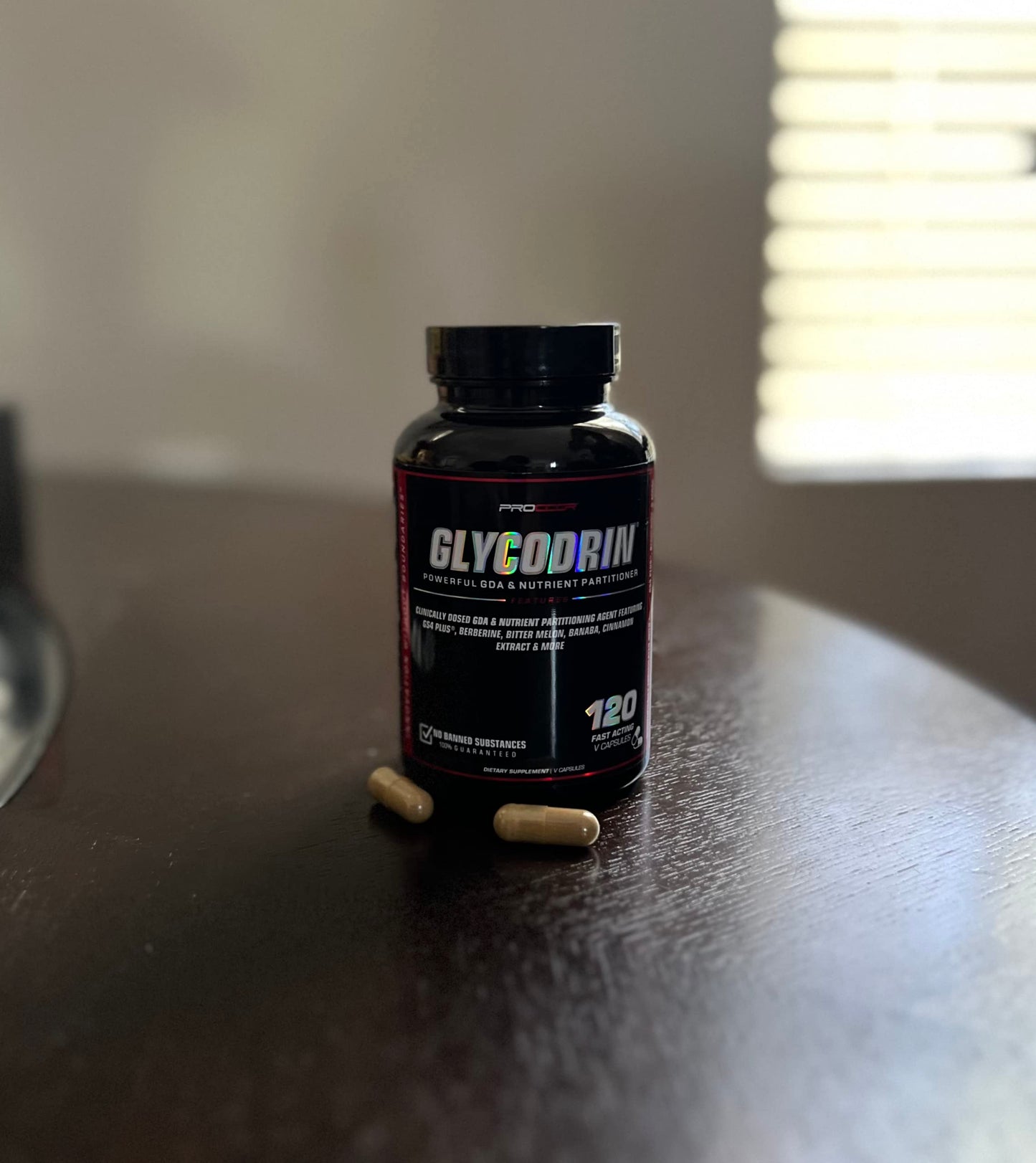 PROCCOR GLYCODRIN GDA with Berberine, Cinnamon, Banaba — 120 V Capsules, Gelatin-Free