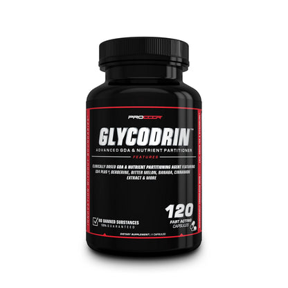 PROCCOR GLYCODRIN GDA with Berberine, Cinnamon, Banaba — 120 V Capsules, Gelatin-Free