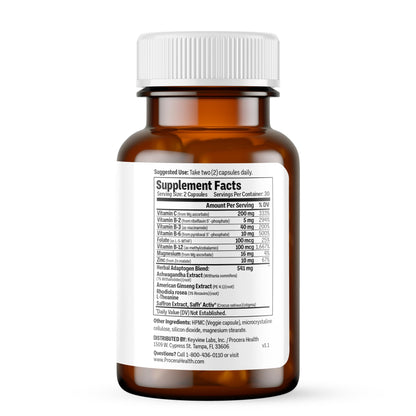 Procera Mood Support - Boost Mental Performance & Mood Stability | 60 Count