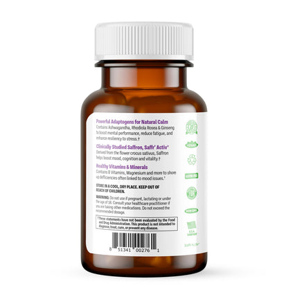 Procera Mood Support - Boost Mental Performance & Mood Stability | 60 Count