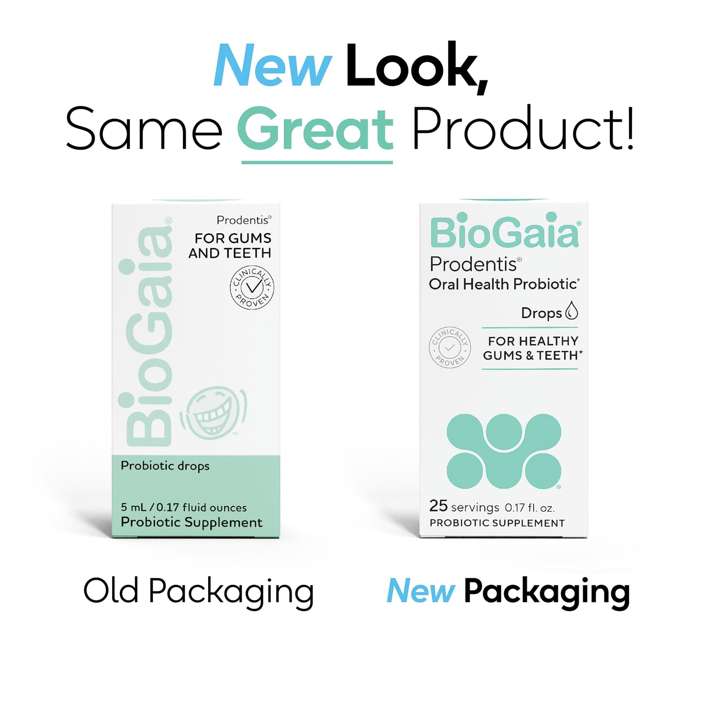 BioGaia Prodentis Dental Probiotic Drops – Healthy Gums & Teeth (Unflavored) 25-Day Supply