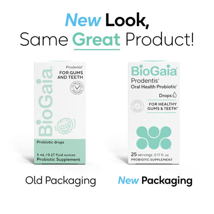 BioGaia Prodentis Dental Probiotic Drops – Healthy Gums & Teeth (Unflavored) 25-Day Supply