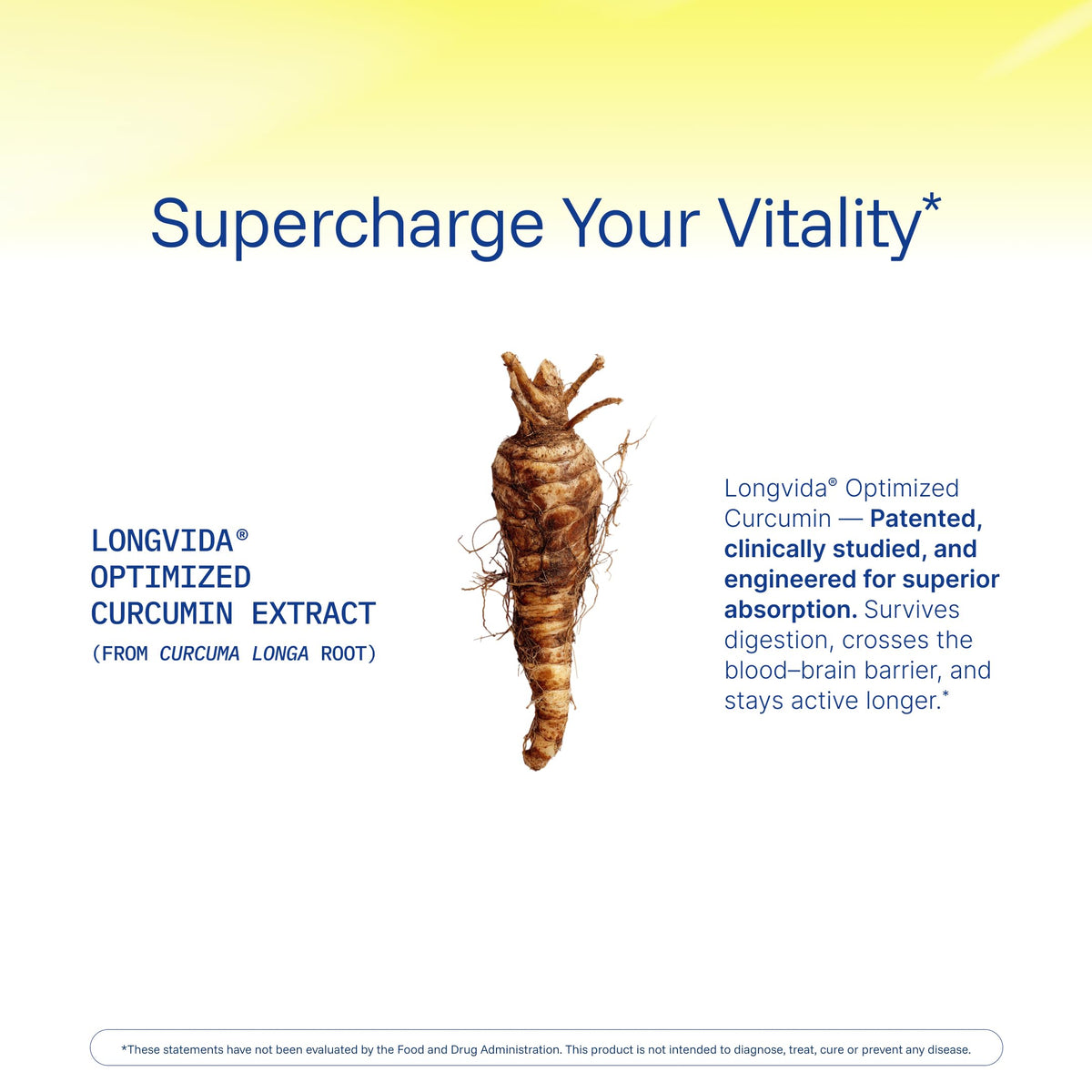 ProHealth Turmeric Curcumin with Longvida – 286x More Bioavailable, 1000 mg per Serving, 60 Caps per Bottle, 3-Pack