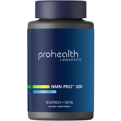 ProHealth NMN Pro 300 (90 Capsules) Clinically Studied Uthever NMN – NAD+ Precursor for Cellular Energy, Mitochondrial Support & Healthy Aging | USA Manufactured