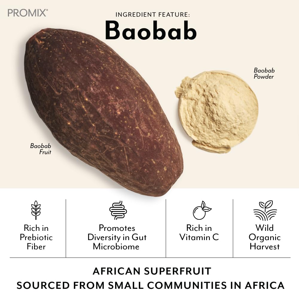 ProMix Nutrition Debloat: Prebiotics & Probiotics for Bloating Relief (White Peach) - 30 Servings