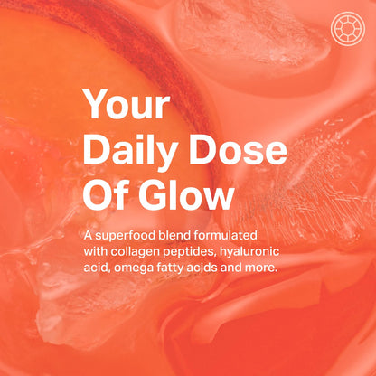 Proper, The Corals Daily Glow Beauty Blend – Nutrient Dense Superfood Powder with Collagen Peptides, Hyaluronic Acid, Vitamin C & MSM | Hair, Skin & Nails