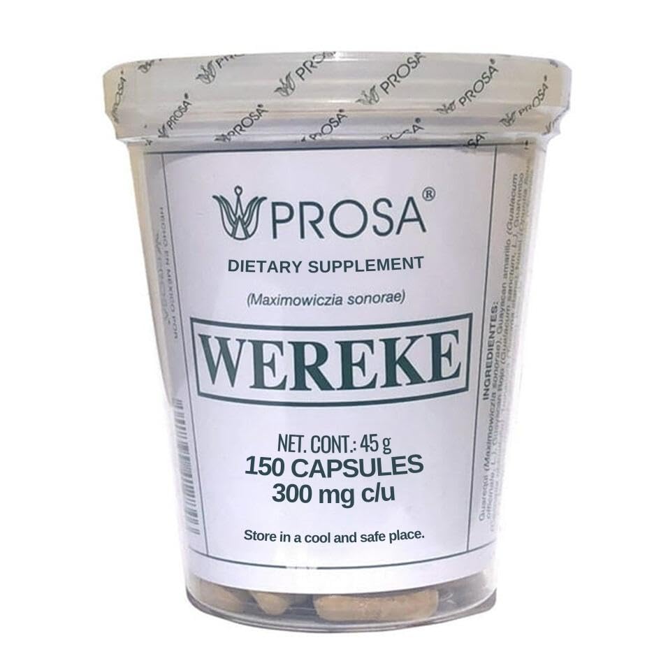 Prosa Margarita Wereke Dietary Supplement – 150 Capsules, 300 mg