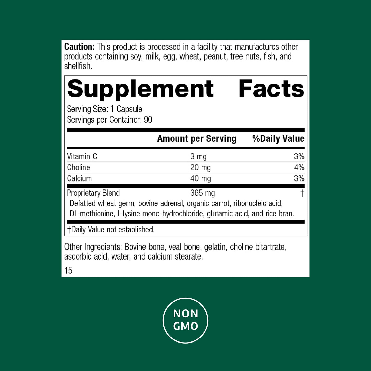 Protefood by Standard Process – Protein Metabolism & Bone Health Support (90 Capsules)