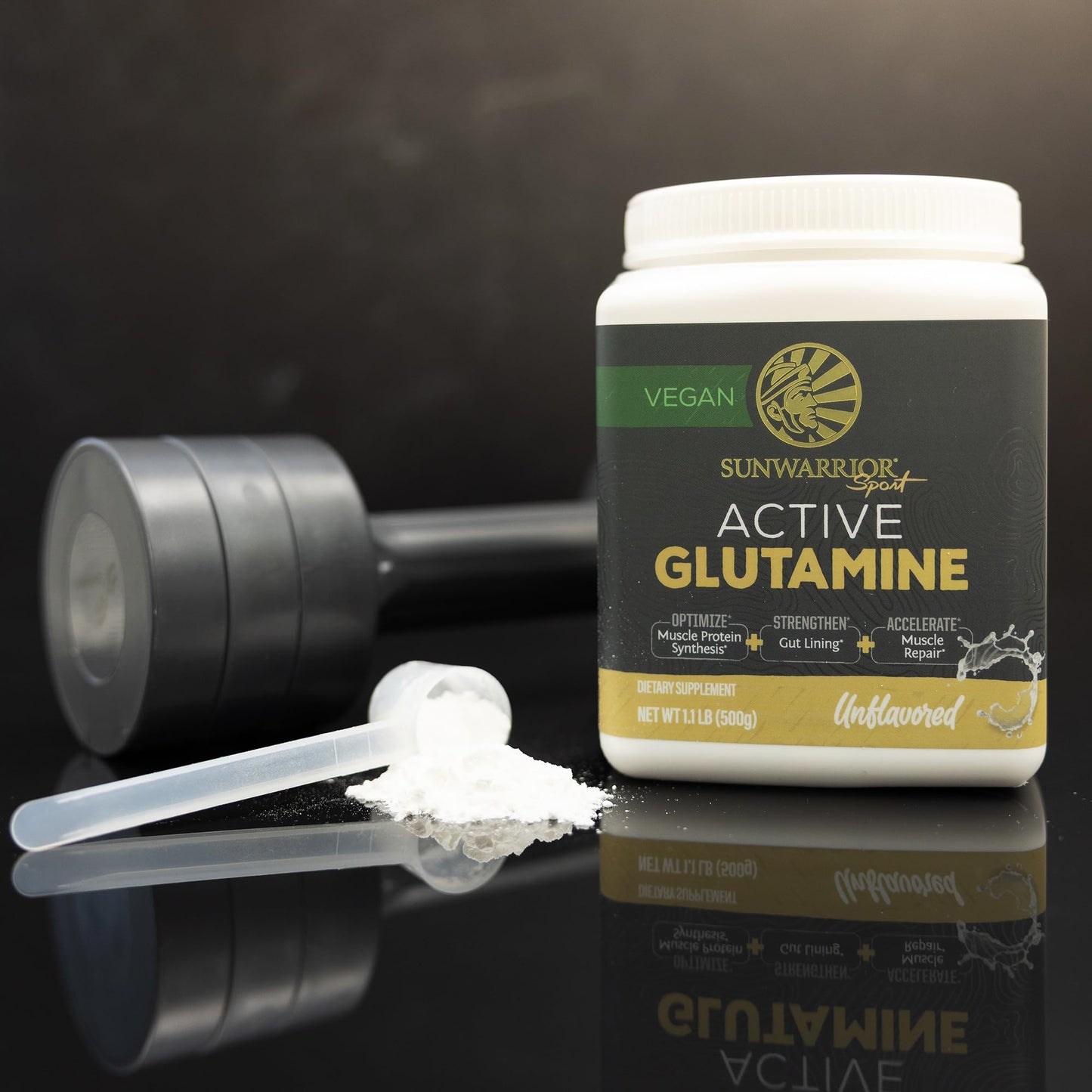 L-Glutamine Powder - Muscle Recovery & Gut Health Support | 100 Servings Unflavored