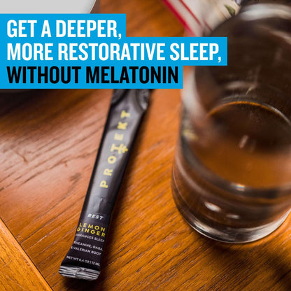 Protekt GABA L-Theanine Sleep Aid - Melatonin-Free Night Support (Grape)