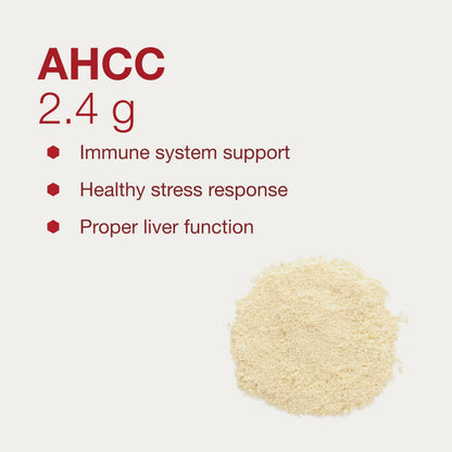 Protocol AHCC Powder – Liver & Immune Support (Mushroom Mycelia Extract, Vegan, Dairy Free) – 2 oz