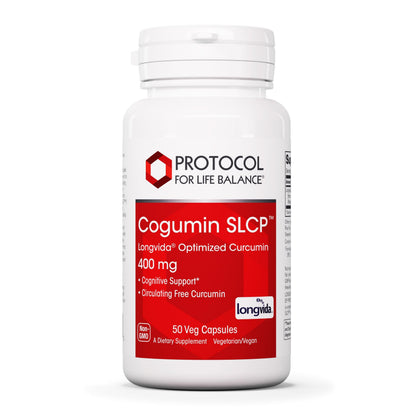 Protocol Cogumin SLCP 400mg Curcumin – Neurological & Cognitive Support – 50 Veg Capsules
