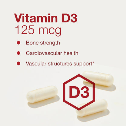 Protocol For Life Balance K2 MK-7 & D3 – Bone Health & Vascular Support, 60 Veg Capsules