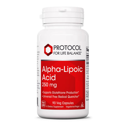 Protocol for Life Balance Alpha-Lipoic Acid 600mg - 60 Veg Capsules