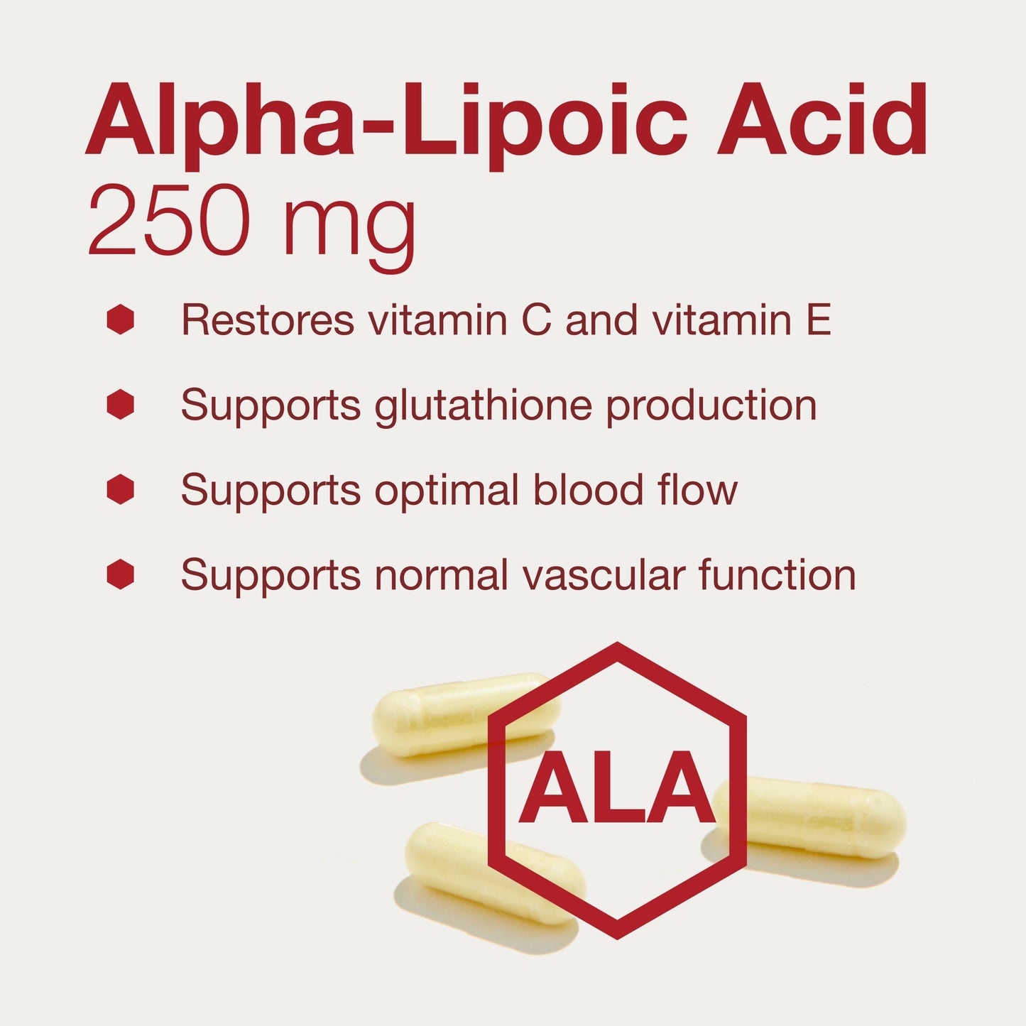 Protocol for Life Balance Alpha-Lipoic Acid 600mg - 60 Veg Capsules