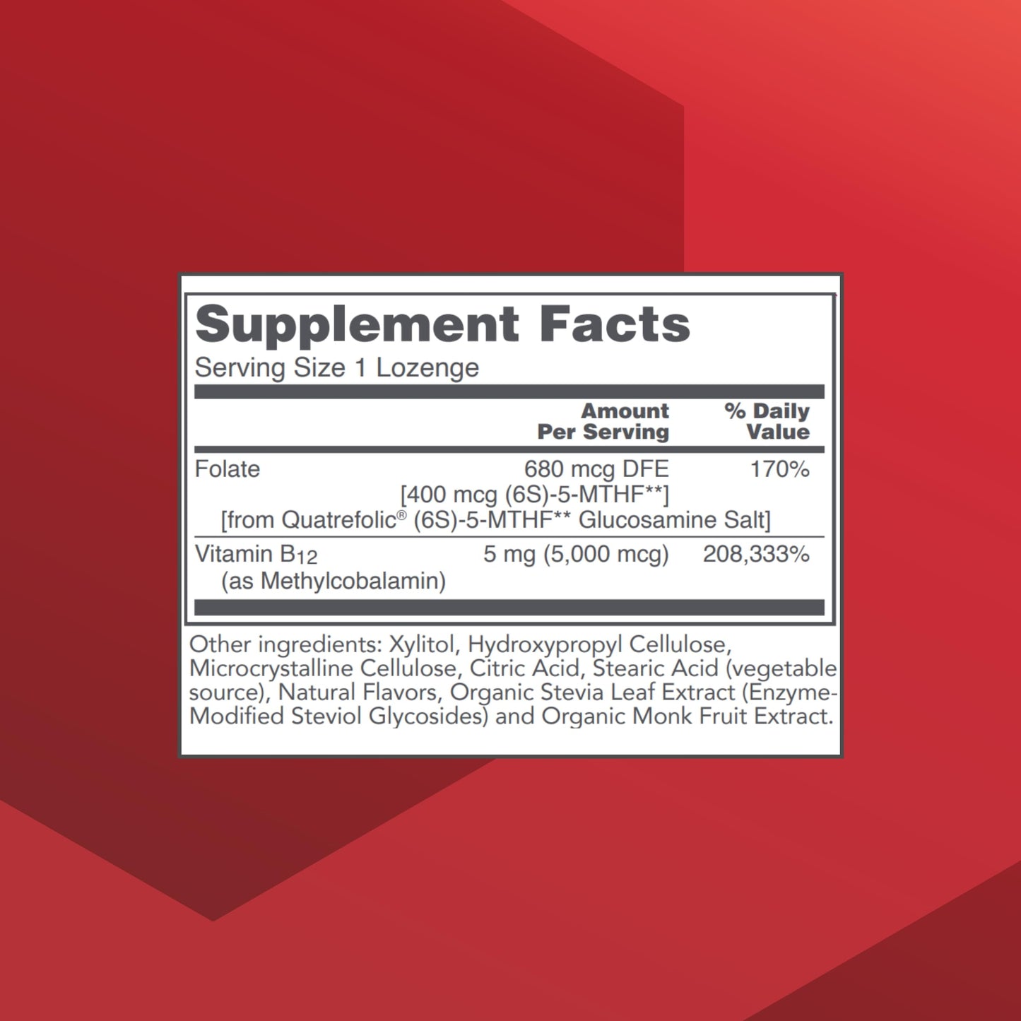 Protocol Methyl B12 5,000mcg – Vitamin B12 for Homocysteine Metabolism | Brain & Nervous System Support | Kosher, Halal & Vegan | 60 Lozenges