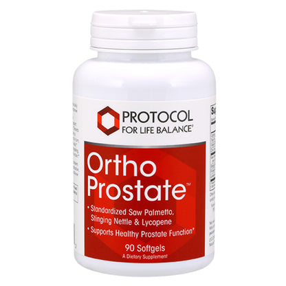 Protocol Ortho Prostate - Men's Prostate Health Supplement* - with Saw Palmetto Extract, Stinging Nettle Extract & Zinc Gluconate - 90 Softgels