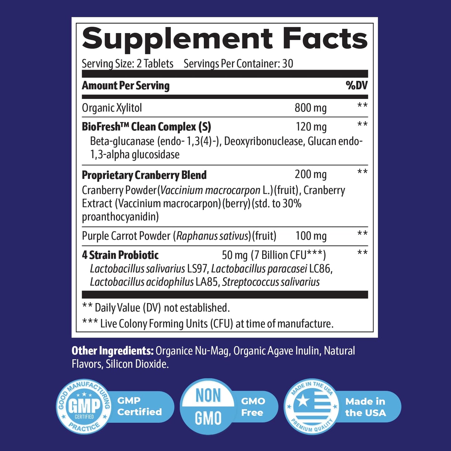 ProvaDent Original Formula - Natural Oral Probiotics for Teeth & Gums