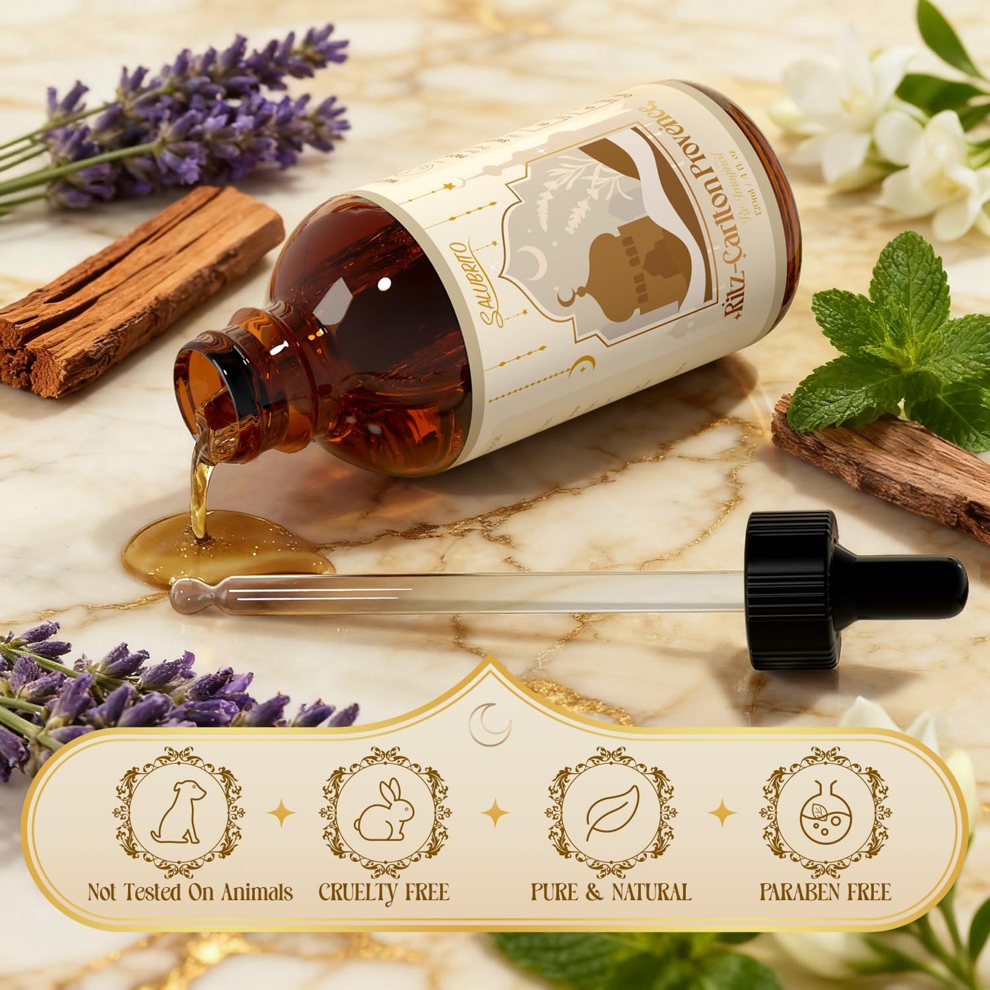 SALUBRITO Hotel Essential Oil – Ritz Carlton Provence Fragrance Oil (4 Fl Oz / 120 ml)