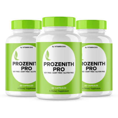 (3 Pack) Prozenith Pro Capsules – All-Natural Advanced Formula (180 Capsules)